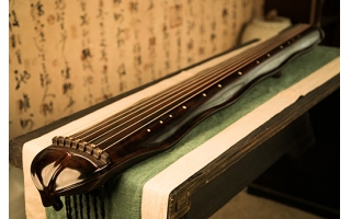 木乙-梁鸾蕉叶式专业古琴
