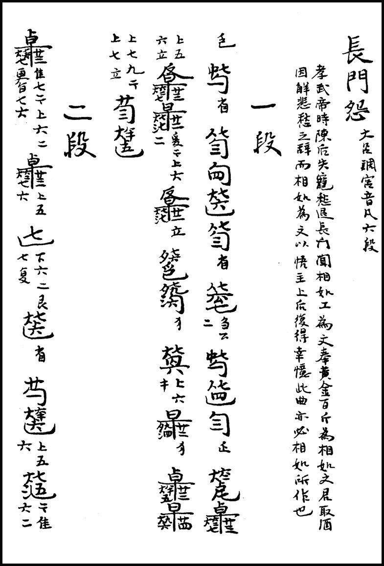 古琴学习历代重要的琴谱琴书